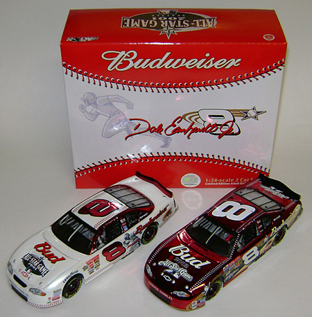 Dale Earnhardt Jr #8 MLB All-Star / 2-Car Set