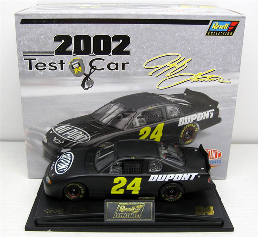 2002 Jeff Gordon #24 Dupont - Test Car w/Stop Watch Diecast