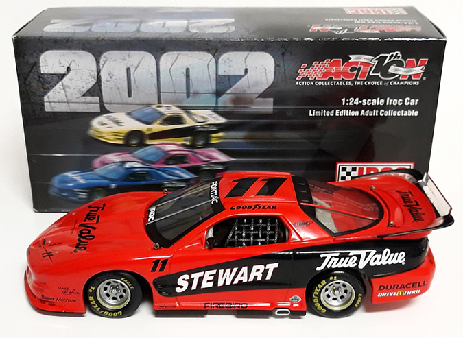 2001 Tony Stewart #11 True Value Orange IROC 1/24 Diecast