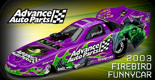 Cruz Pedregon - Advance Auto Parts / The Hulk