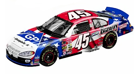 Kyle Petty #45 Georgia Pacific