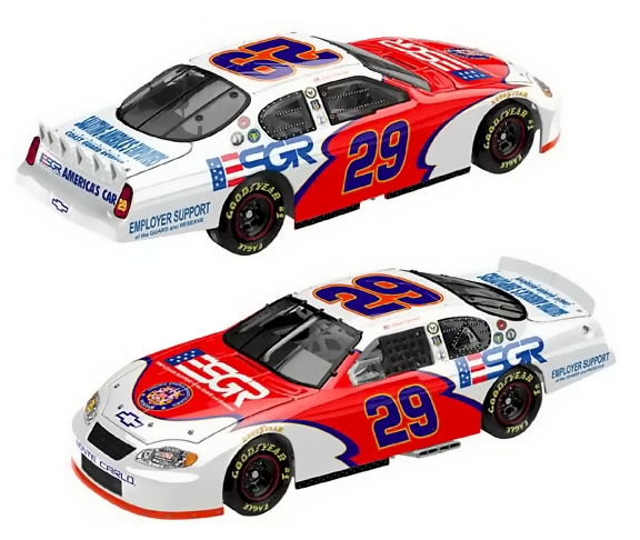 2004 Kevin Harvick #29 ESGR - Coast Guard Diecast