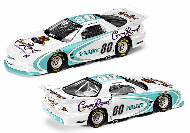 2004 J.J. Yeley #80 Crown Royal IROC Diecast