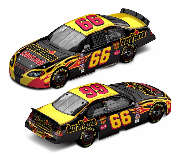 Rusty Wallace #66 Duraflame - Reverse