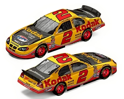 2004 Rusty Wallace #2 Kodak Diecast