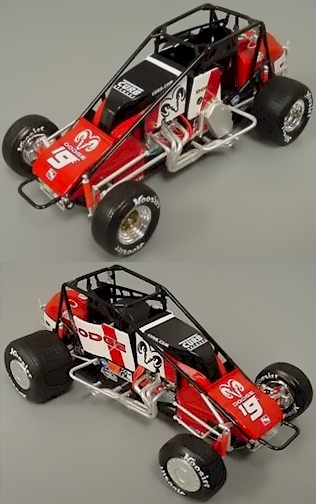 2005 Tyler Walker #19 Silver Crown Diecast w/Autograph Hero Card
