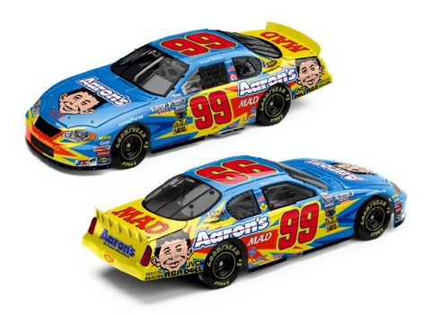 Michael Waltrip #99 Aaron's - Mad Magazine