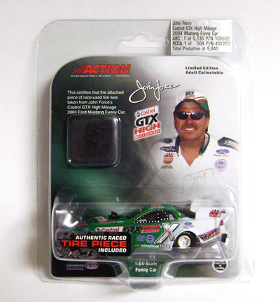 John Force - Castrol GTX w/Tire