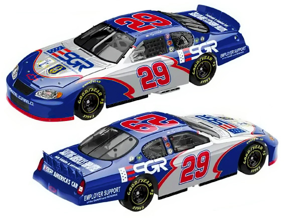 2004 Kerry Earnhardt #29 ESGR / Air Force Diecast - Elite