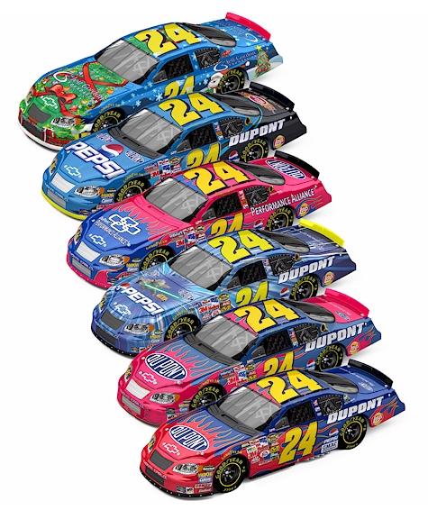 Jeff Gordon 6-Car Collector Set