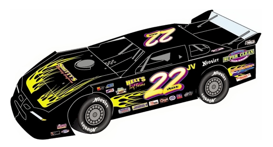 Alan Vaughn #22 Dirt Late Model