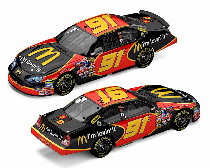 Bill Elliott #91 McDonald's 50th Anniversary