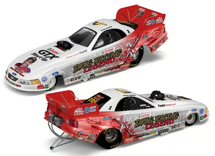 John Force - Norwalk / Drag Racing Legend - Colorchrome