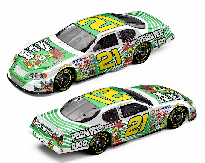 Kevin Harvick #21 Hershey's - Pelon Pelo Rico
