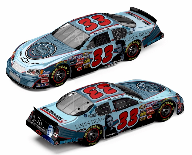 Tony Stewart #33 James Dean 50th Anniversary