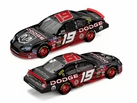 Jeremy Mayfield #19 Dodge - Reverse
