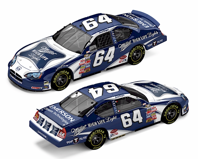 Jeremy Mayfield #64 Miller High Life Light