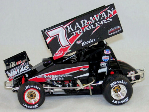 2005 Craig Dollansky #7 Karavan Trailers - Sprint Car Diecast
