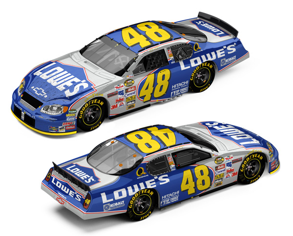 Jimmie Johnson #48 Lowes - Las Vegas Win / Raced