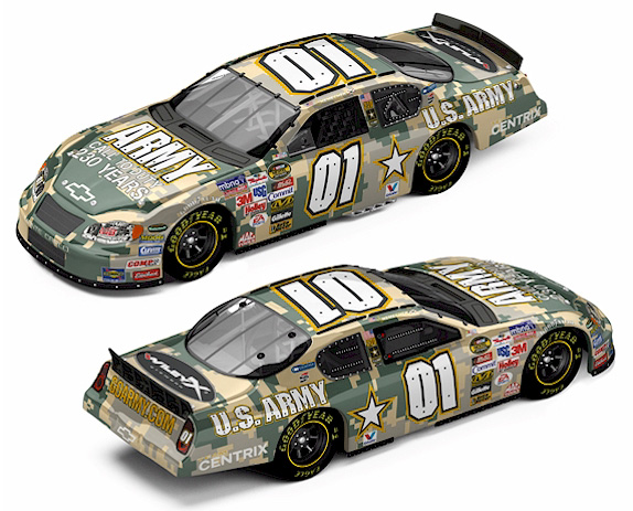 2005 Joe Nemechek #01 U.S. Army - Call to Duty 230 Years Diecast