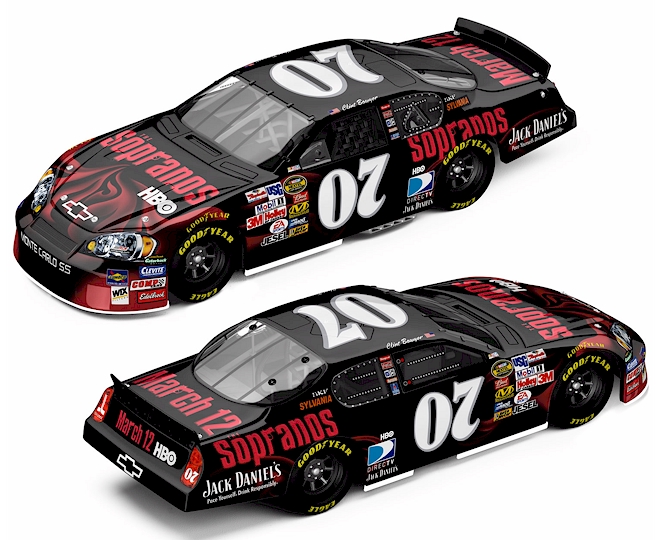 Clint Bowyer #07 Jack Daniel's - The Sopranos