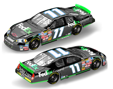 Denny Hamlin #11 Pocono Win / Raced