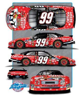 Carl Edwards #99 Office Depot - Holiday Fantasy