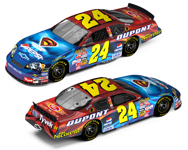 Jeff Gordon #24 Pepsi - Superman Returns