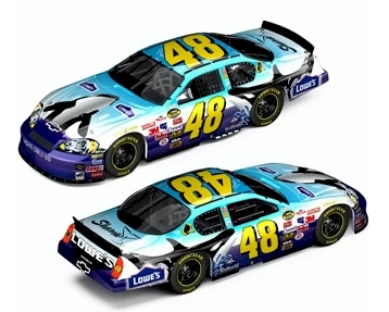 Jimmie Johnson #48 Lowe's - Shamu
