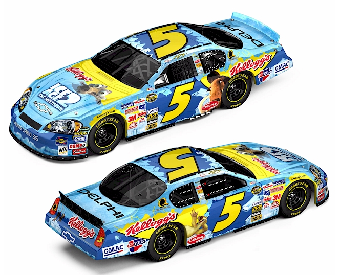 Kyle Busch #5 Kellogg's - Ice Age 2