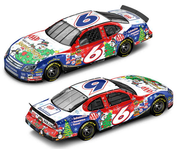 2006 Mark Martin #6 AAA - Sam Bass Holiday Diecast