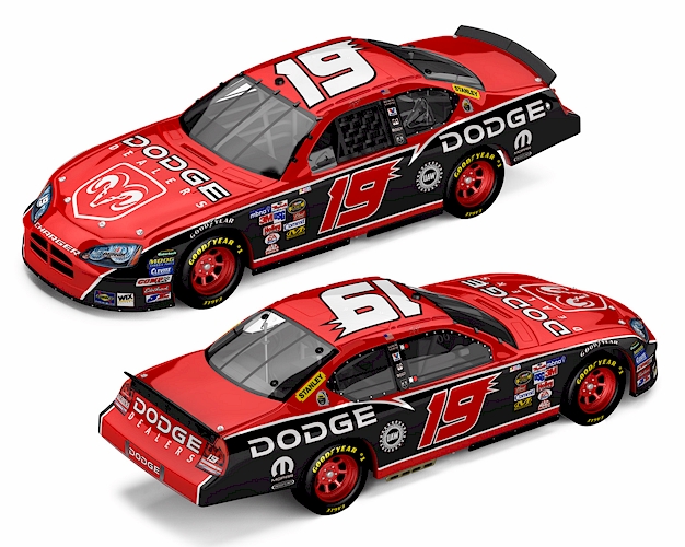 Jeremy Mayfield #19 Dodge Dealers