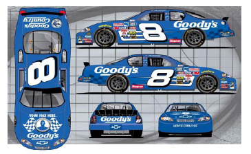 Tony Stewart #8 Goody's