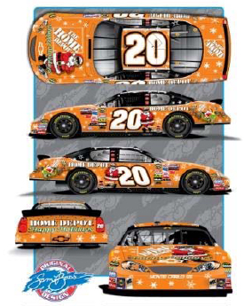 Tony Stewart #20 Home Depot - Holiday Fantasy