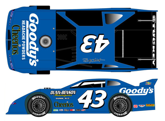 Bobby Labonte #43 Goody's - Late Model