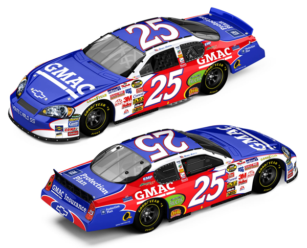 Brian Vickers #25 GMAC - Autographed