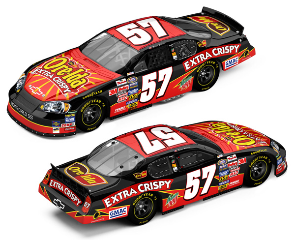 Brian Vickers #57 Ore-Ida - Autographed