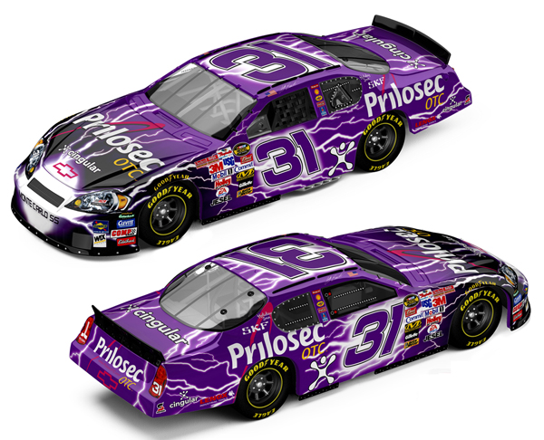Jeff Burton #31 Prilosec