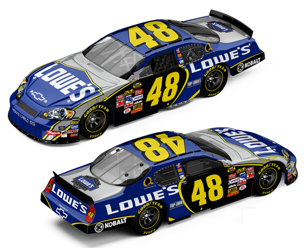 2007 Jimmie Johnson #48 Lowe's 1/64 Diecast