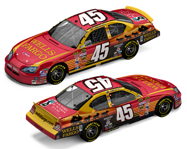 Kyel Petty #45 Wells Fargo