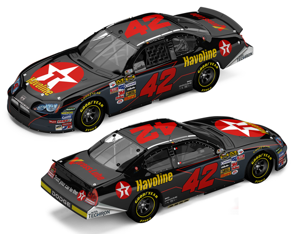 2007 Juan Pablo Montoya #42 Texaco / Havoline 1/64 Diecast