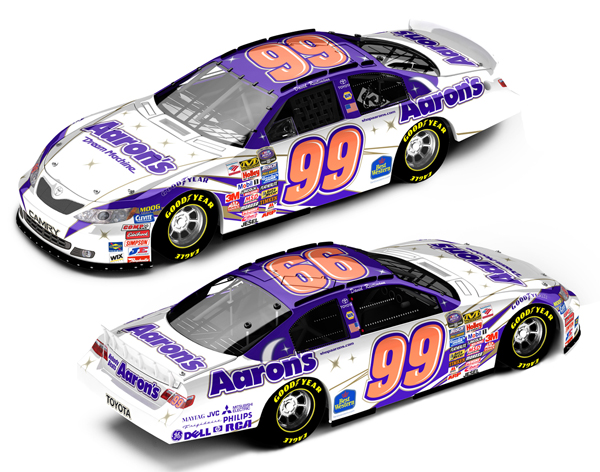 David Reutimann #99 Aarons