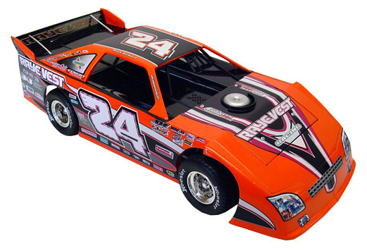 Rick Eckert #24 Raye Vest - Dirt Late Model