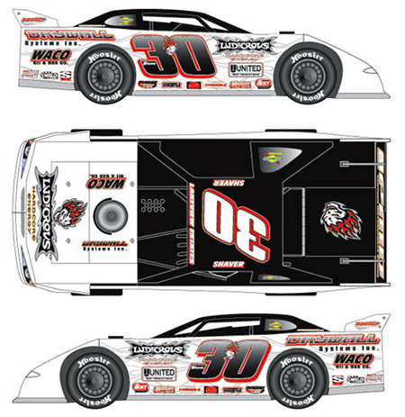 Steve Shaver #30 Ludicous - Late Model
