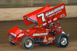 2007 Craig Dollansky #7 Karavan Trailers - Sprint Car Diecast