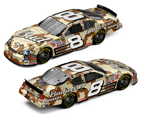 Dale Earnhardt Jr #8 Budweiser - Camouflage
