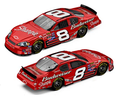 Dale Earnhardt Jr #8 Sharpie / Budweiser