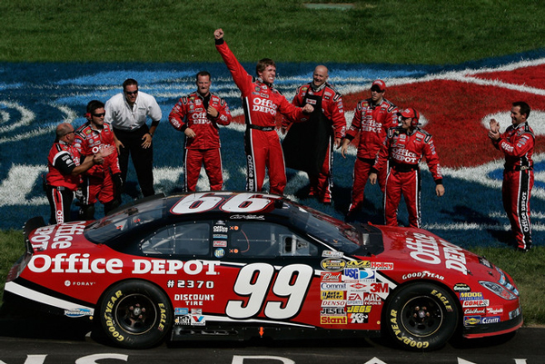 Carl Edwards #99 Michigan Win / Raced