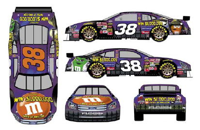 David Gilliland #38 M&Ms - Halloween - COT