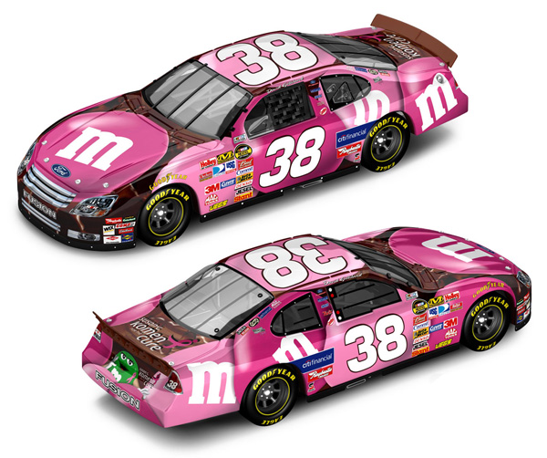 David Gilliland #38 M&Ms - Susan G. Komen